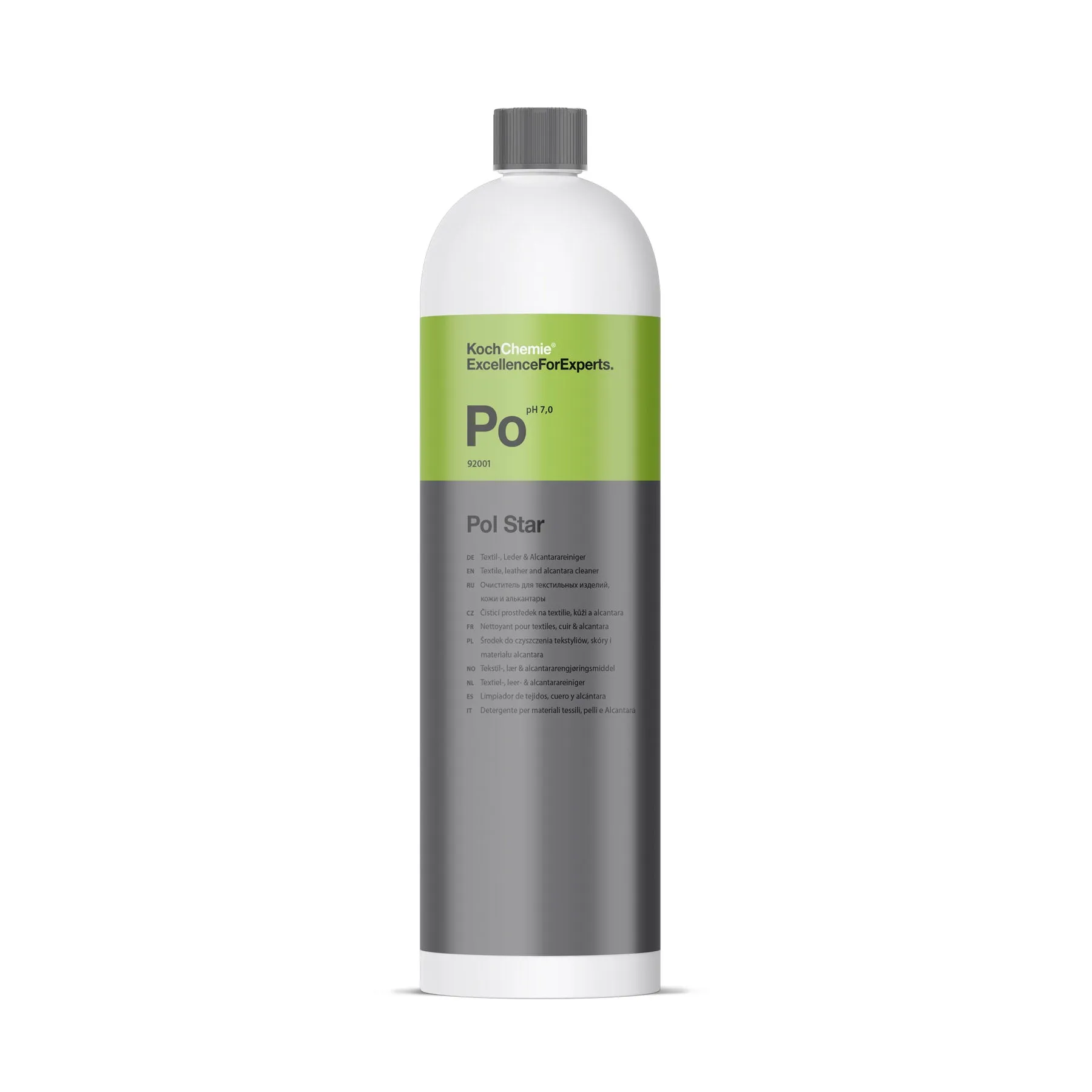 Koch Chemie Pol Star Textile, Leather and Alcantara Cleaner - 1L/5L