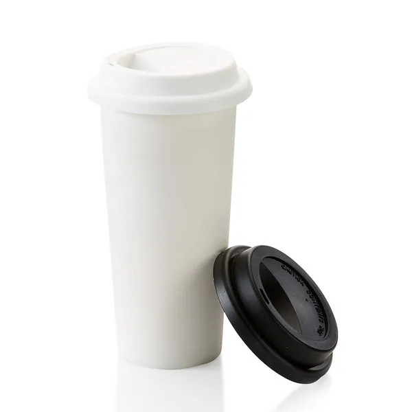 Large Travel Tumbler w/ Silicone Lid