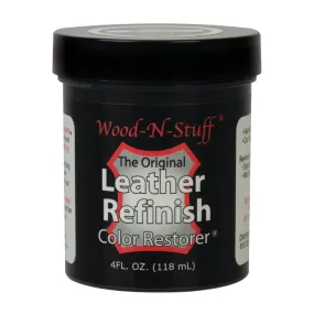 Leather Refinish, Black 4 oz, #WS-LA-BLK