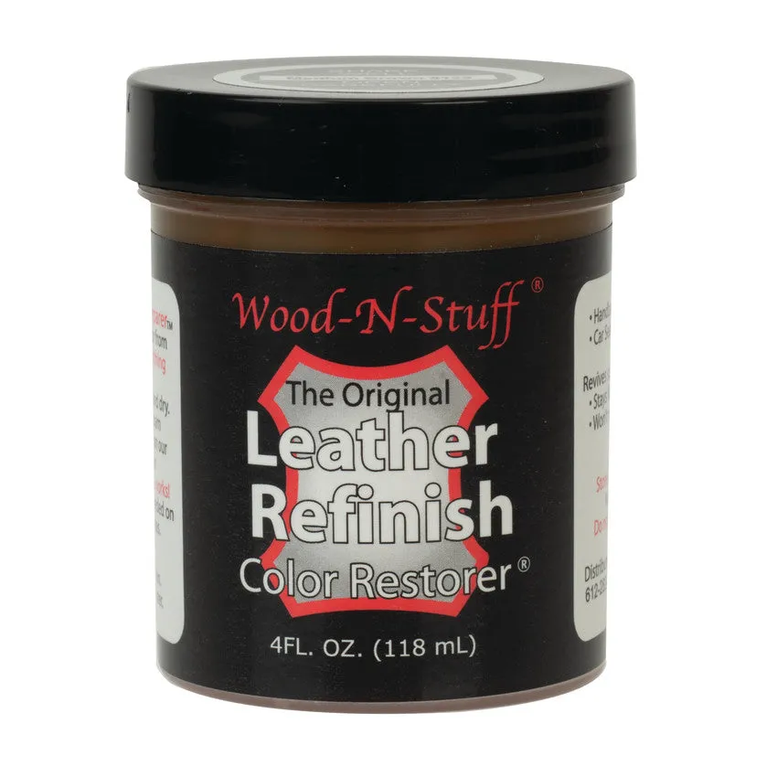 Leather Refinish, Medium Brown 4 oz, #WS-LA-MBRO