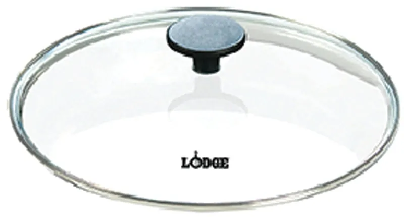 Lodge GL12 Glass Lid, Glass, For: L10SK3, L10SKG3, L10DSK3, L10DO3, L10CF3, L10DOL3 Model Skillets :EA: QUANTITY: 3