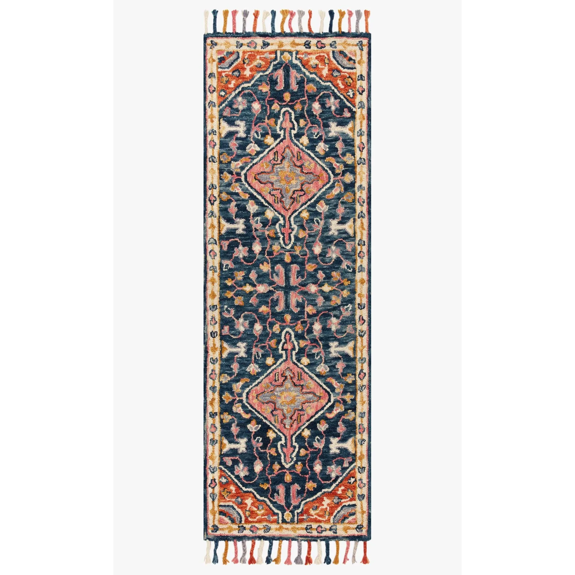 Loloi Rugs Zharah Collection - ZR-01 Navy/Multi