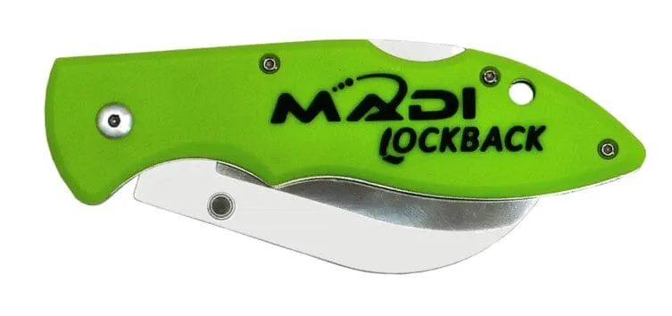 MADI Blunted Tip Lockback Pocket Knife- LB-3B