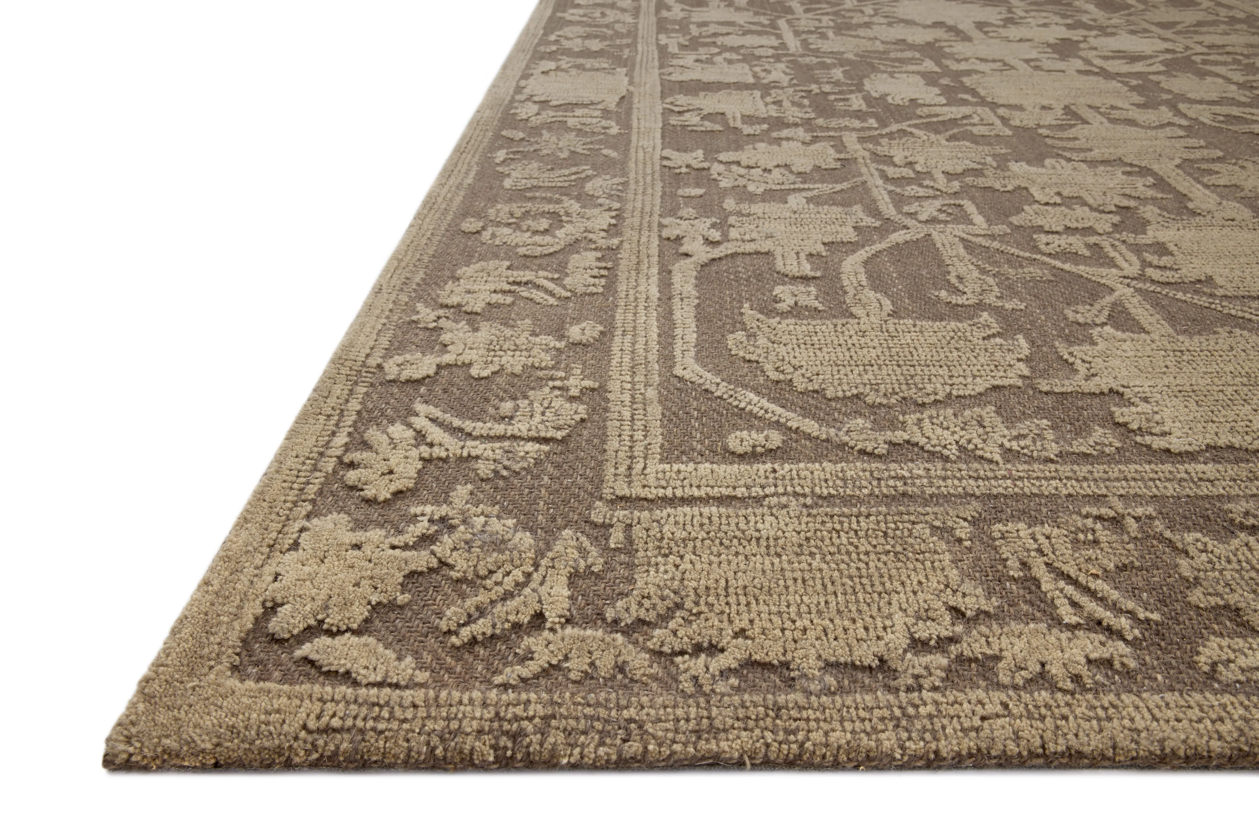 Magnolia Home Gloria Rug- Bark/Khaki