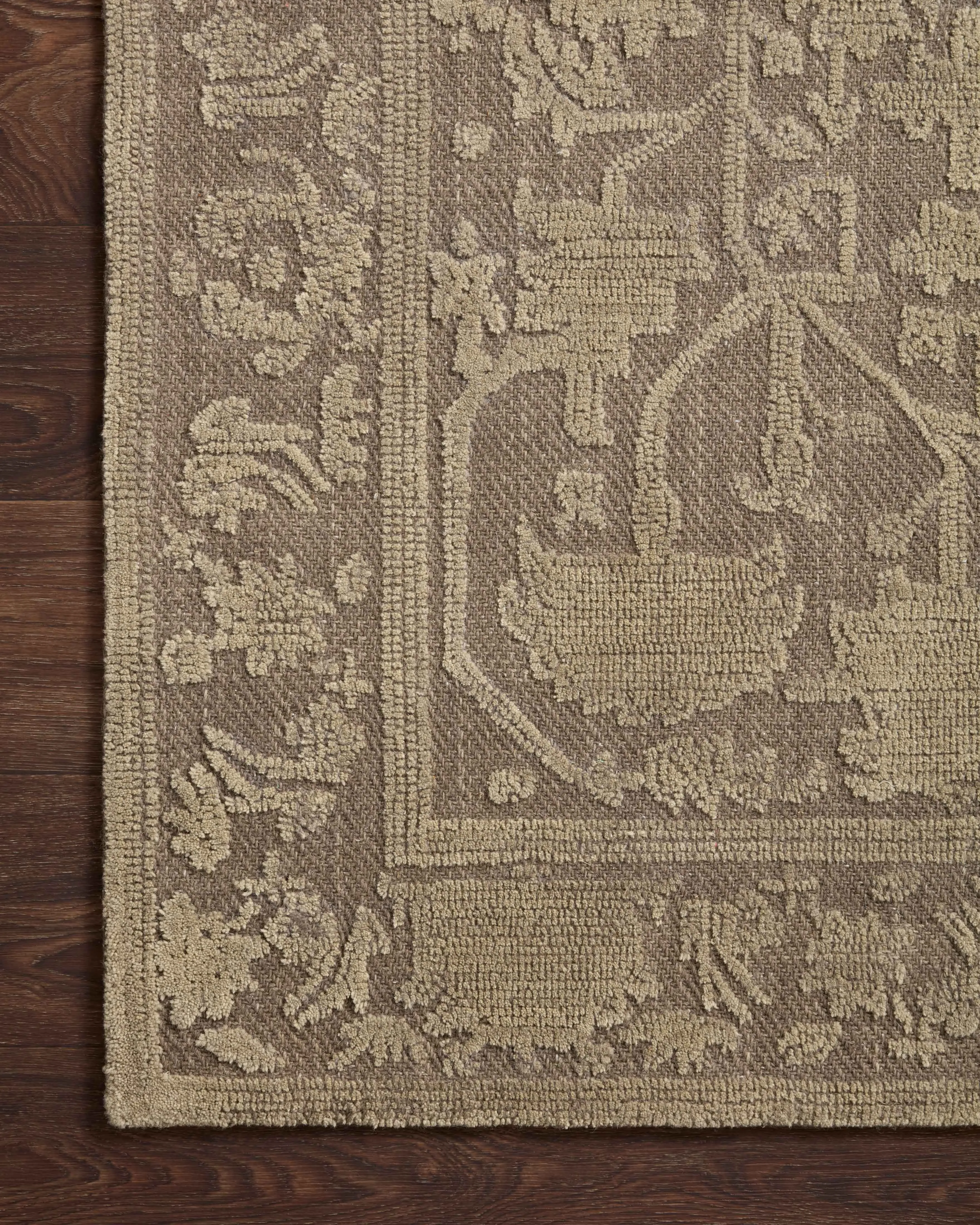 Magnolia Home Gloria Rug- Bark/Khaki