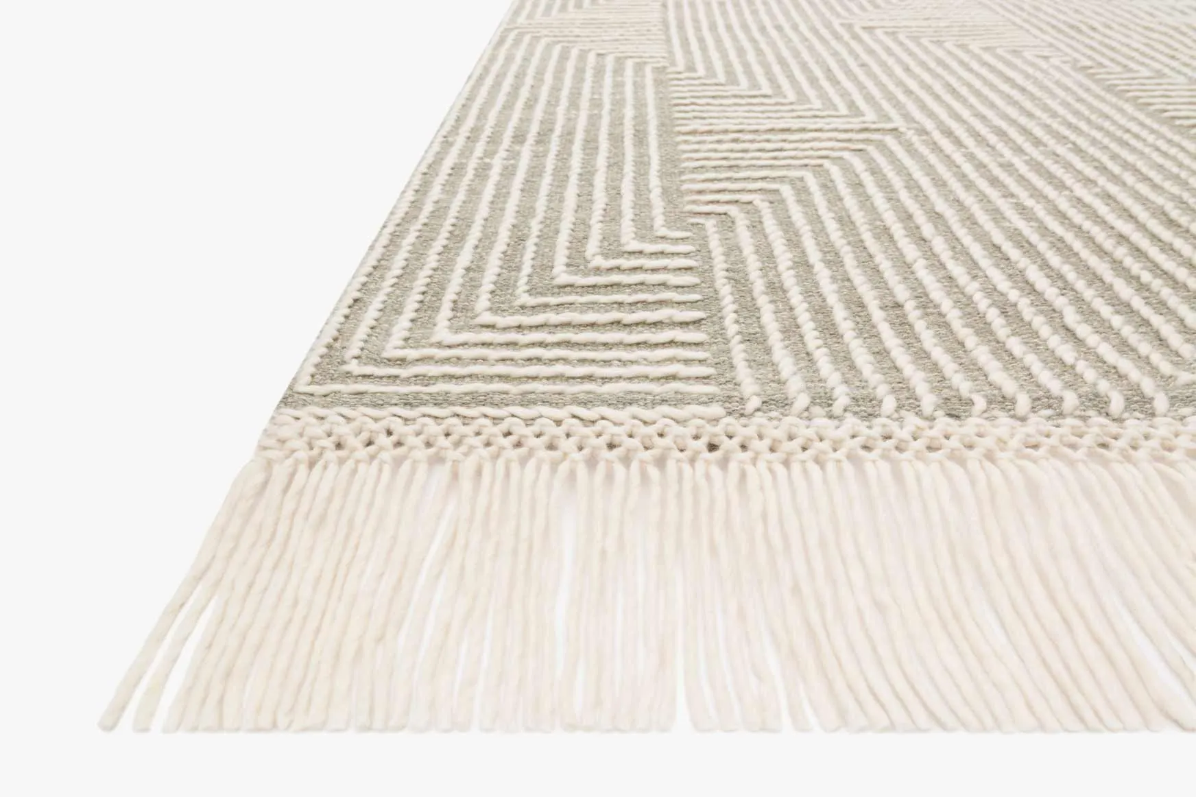 Magnolia Home x Loloi Newton Rug - Sage Ivory