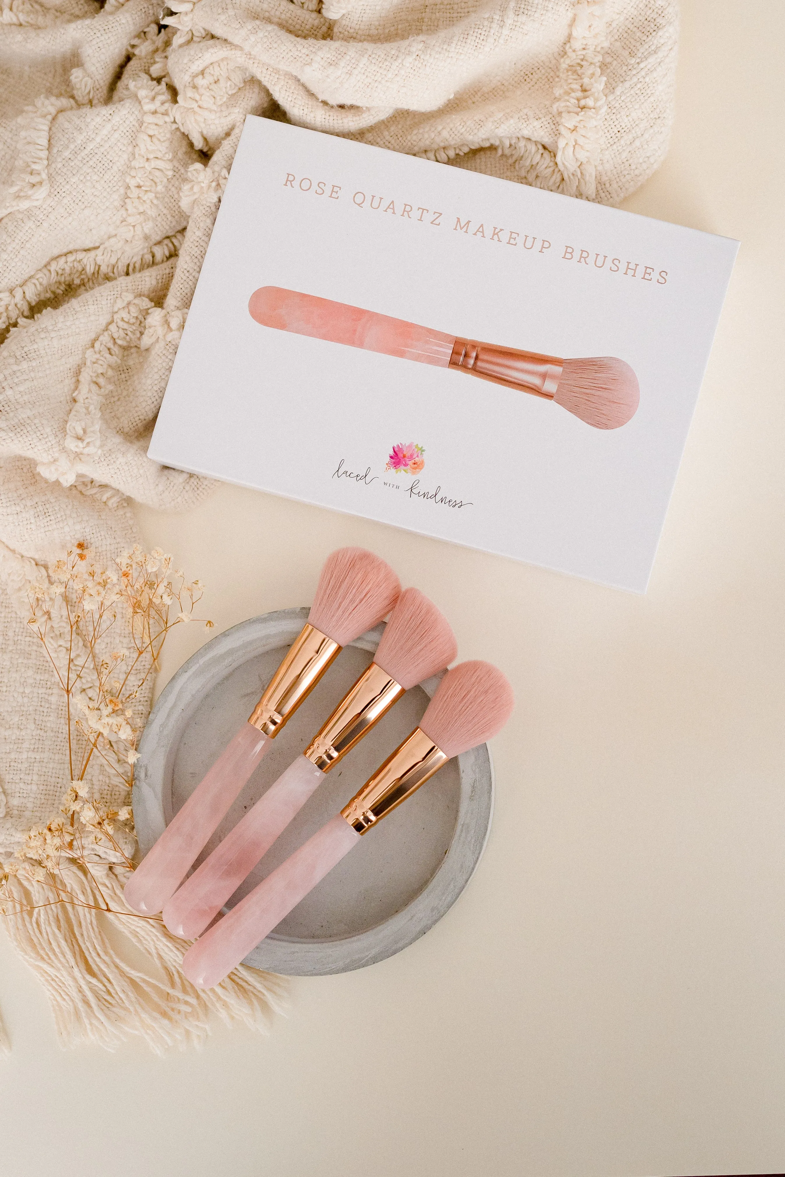 Makeup Brushes | Rose Quartz