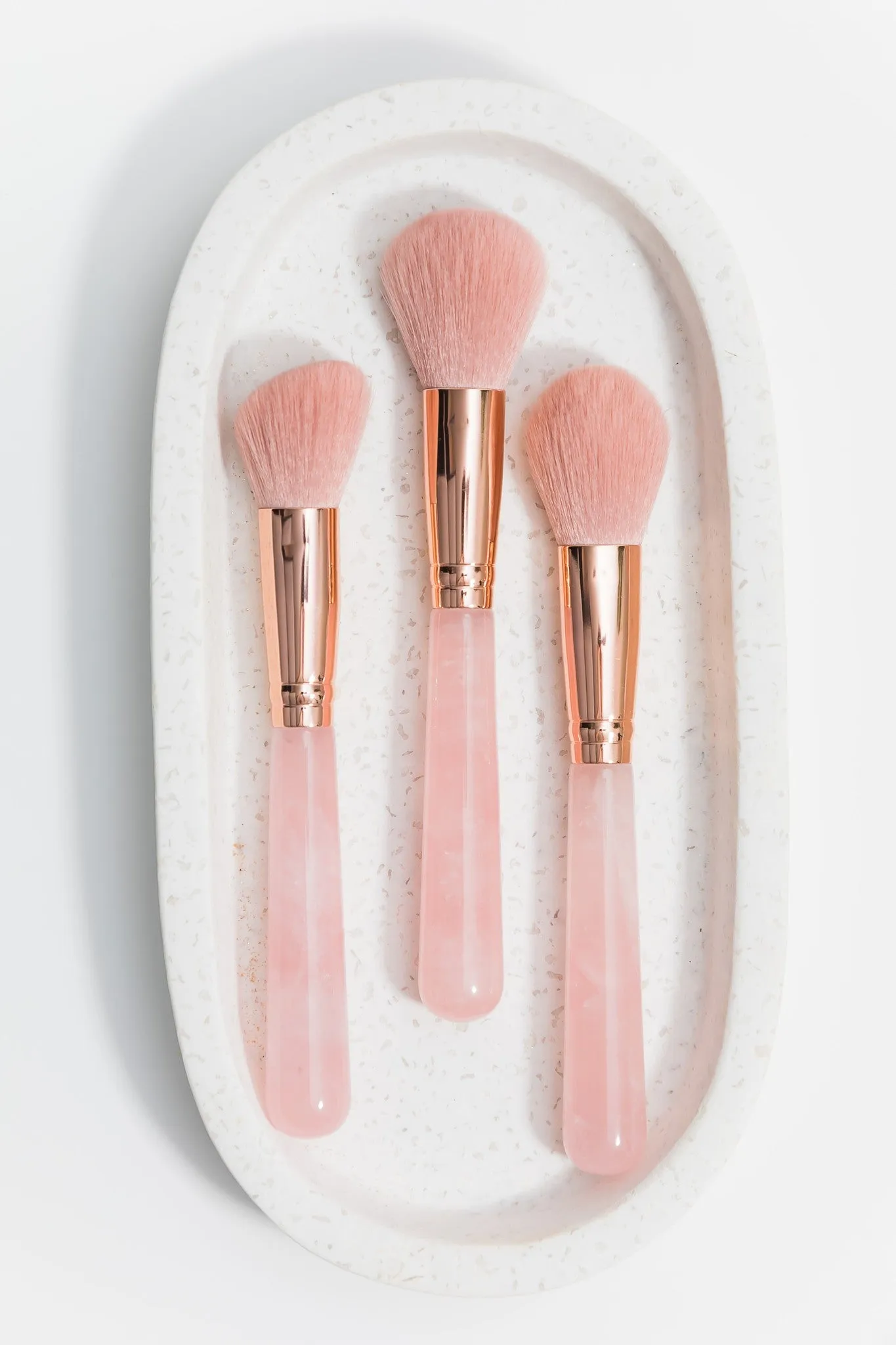 Makeup Brushes | Rose Quartz