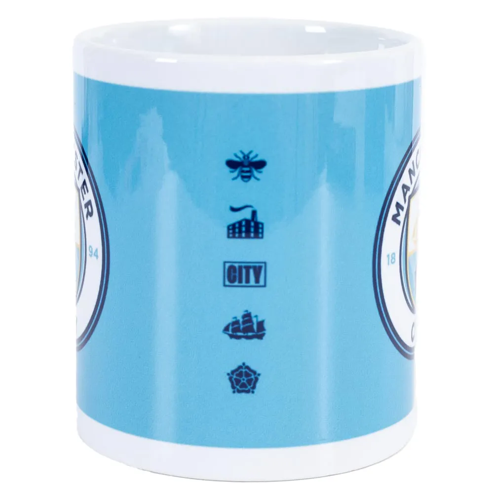 Manchester City Crest Mug