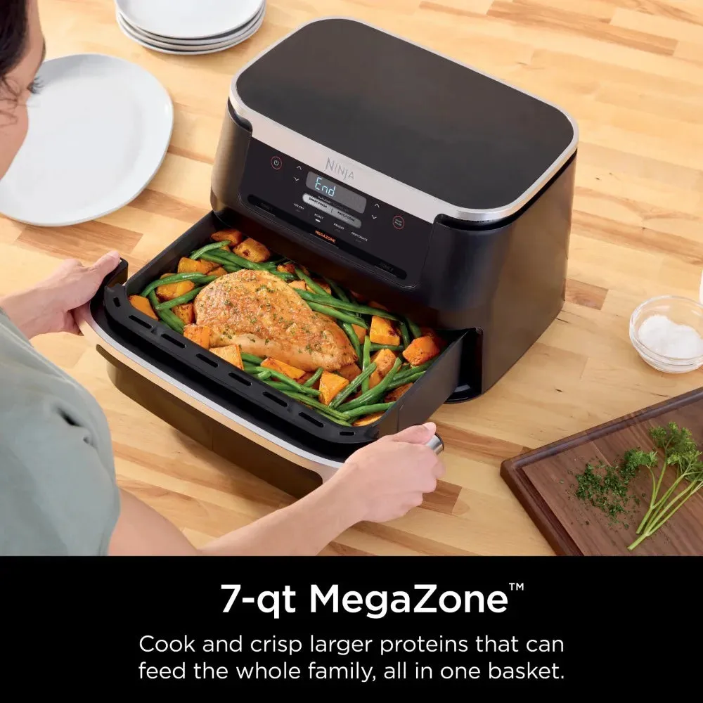 MegaFlex DualZone 4-in-1 Air Fryer with 7-Qt Family Capacity