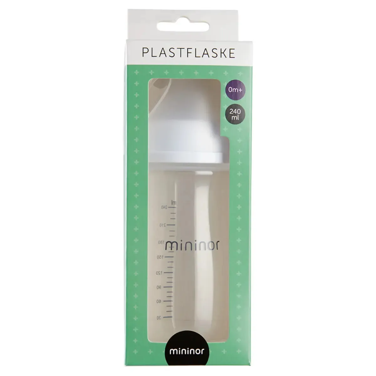 Mininor Baby Bottle – PP 240 ml 0mth 