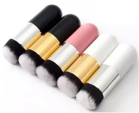 Miss Beauty New Pack of 2 Makeup Foundation Kabuki Brush With A Random Free Gift For Girls And Women