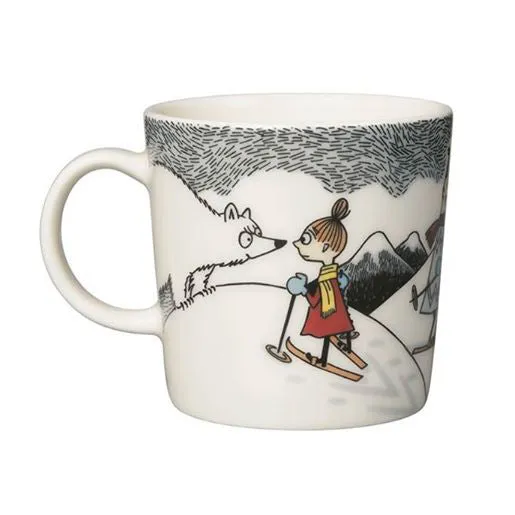 Moomin Winter Mug 2014 - Skiing with Mr Brisk