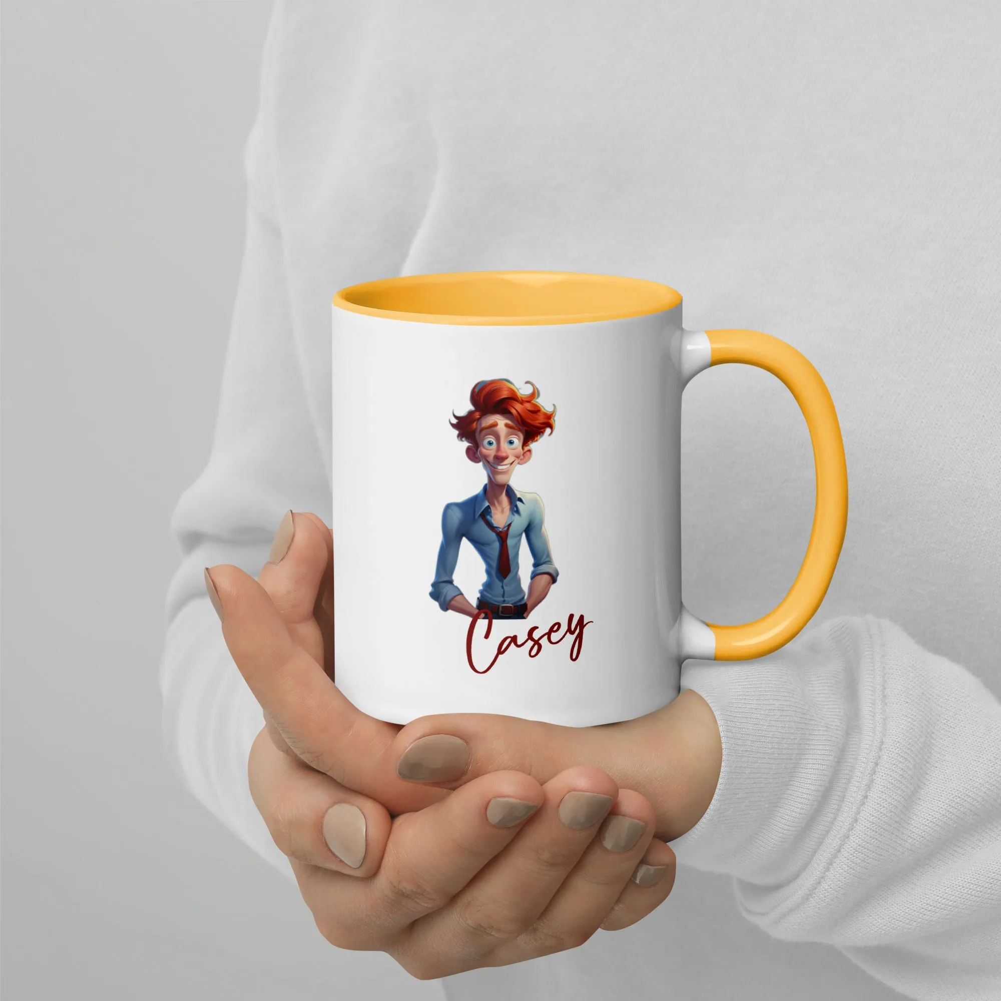 Mug with Color Inside: Casey 2