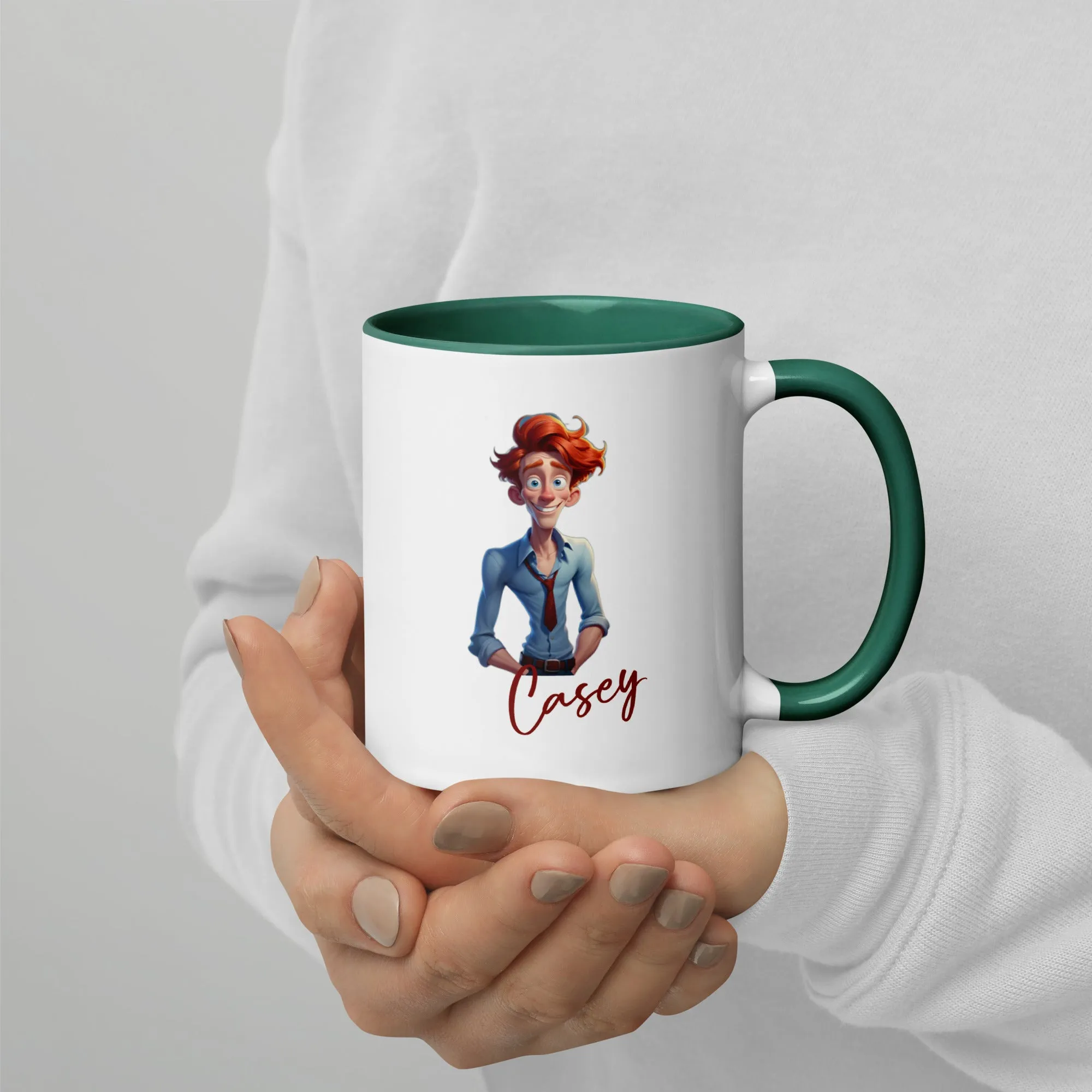 Mug with Color Inside: Casey 2