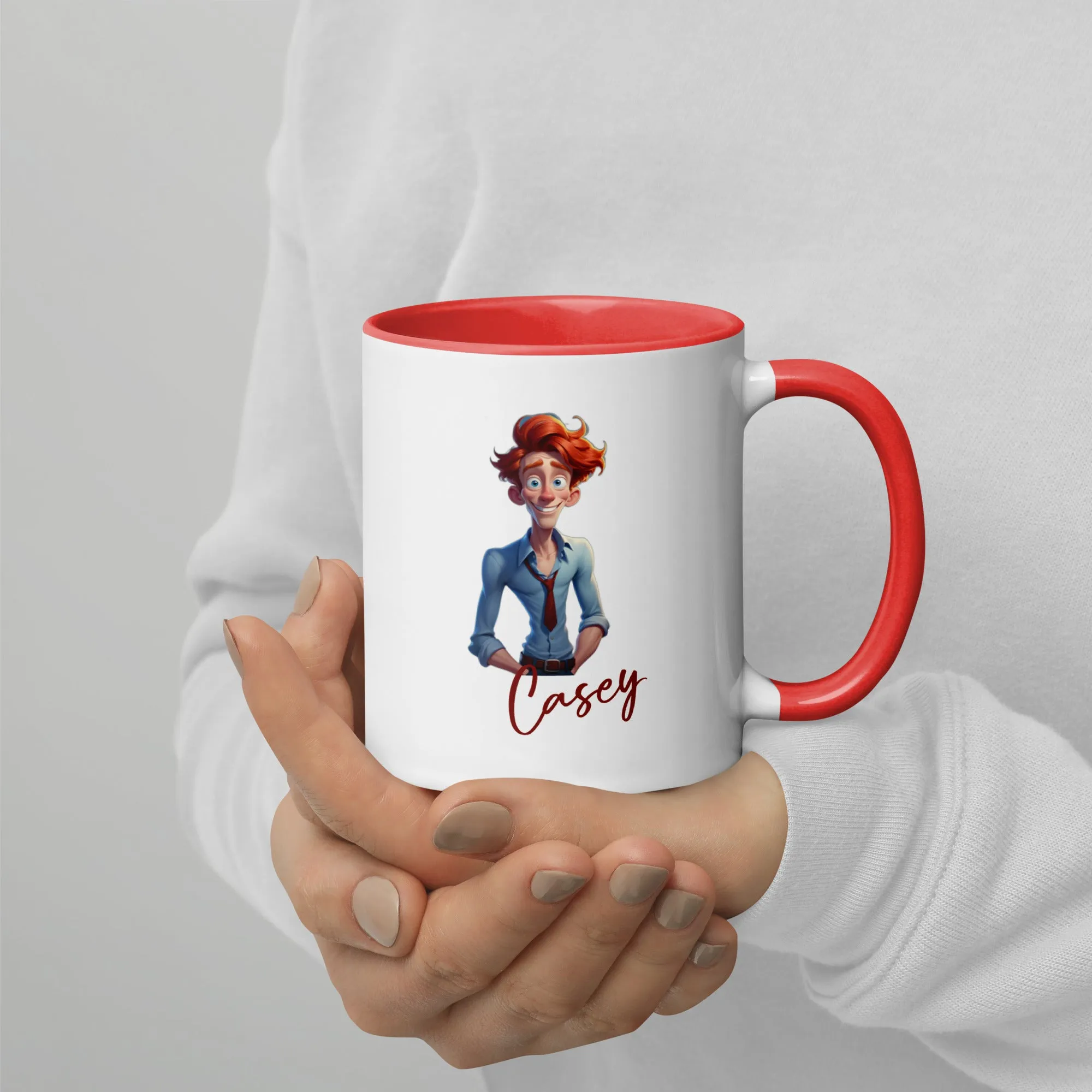 Mug with Color Inside: Casey 2