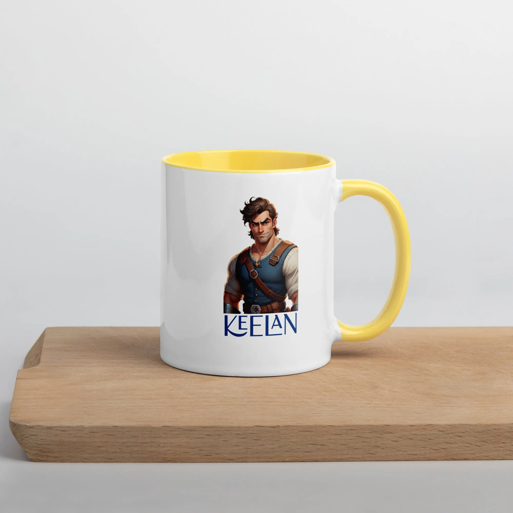 Mug with Color Inside: The Keelan