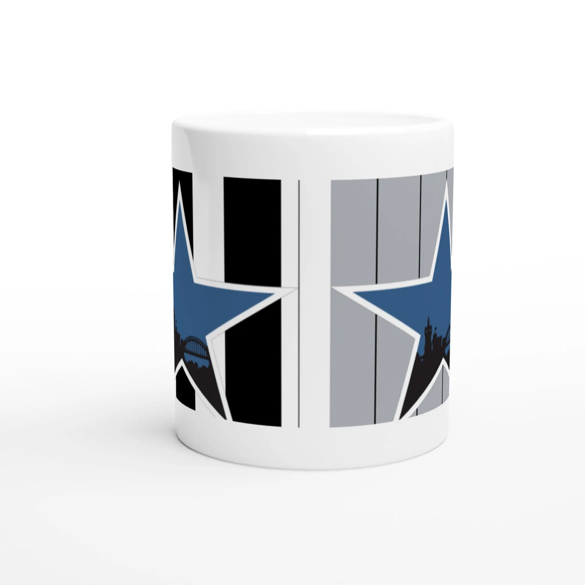 Newcastle Retro Kits - White 11oz Ceramic Mug