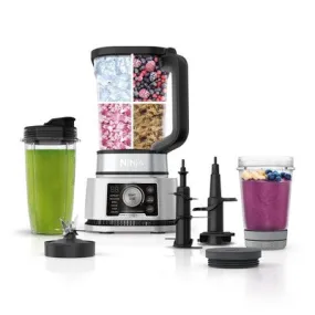 Ninja Foodi Power Blender & Processor System with Smoothie Bowl Maker and Nutrient Extractor   4in1 Blender   Preset