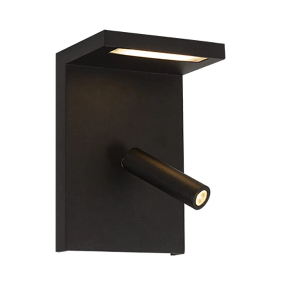 Northern USB Wall Light Black