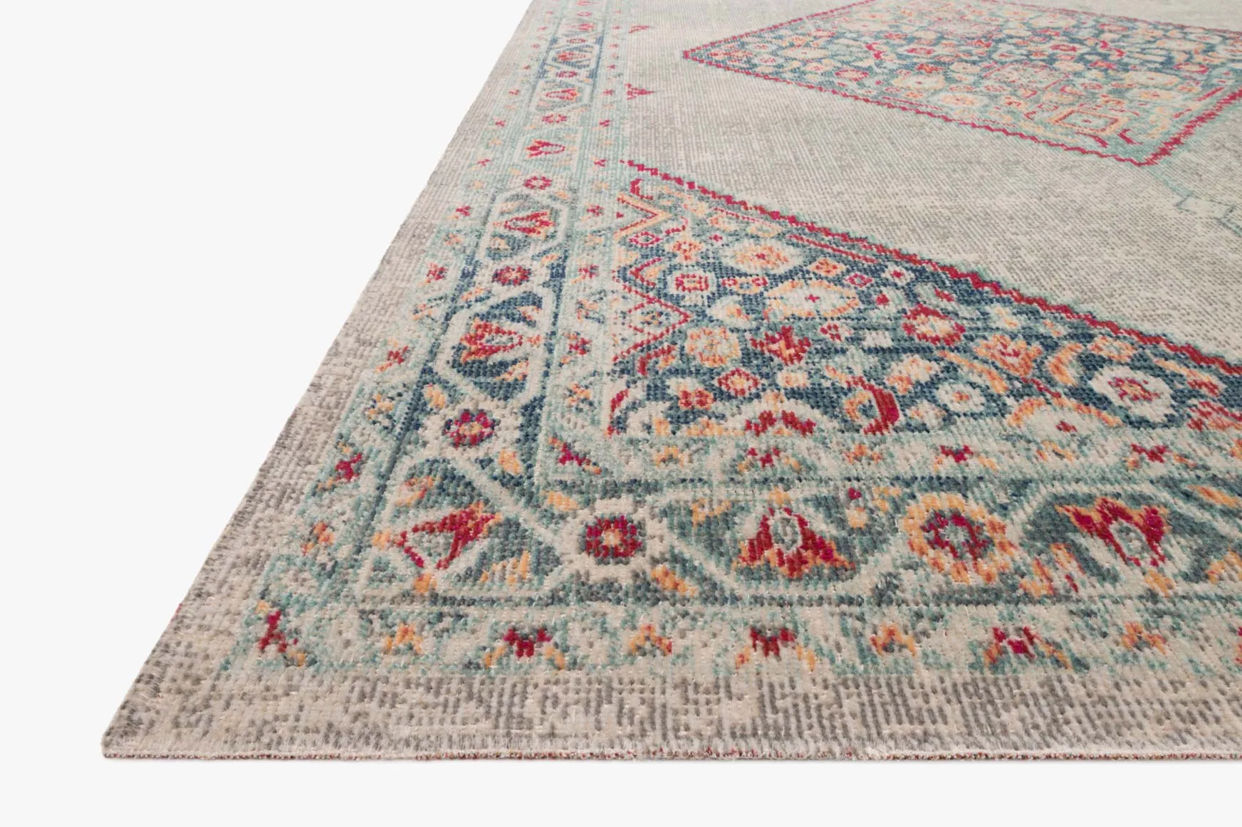 Nour Rug in Stone by Loloi II