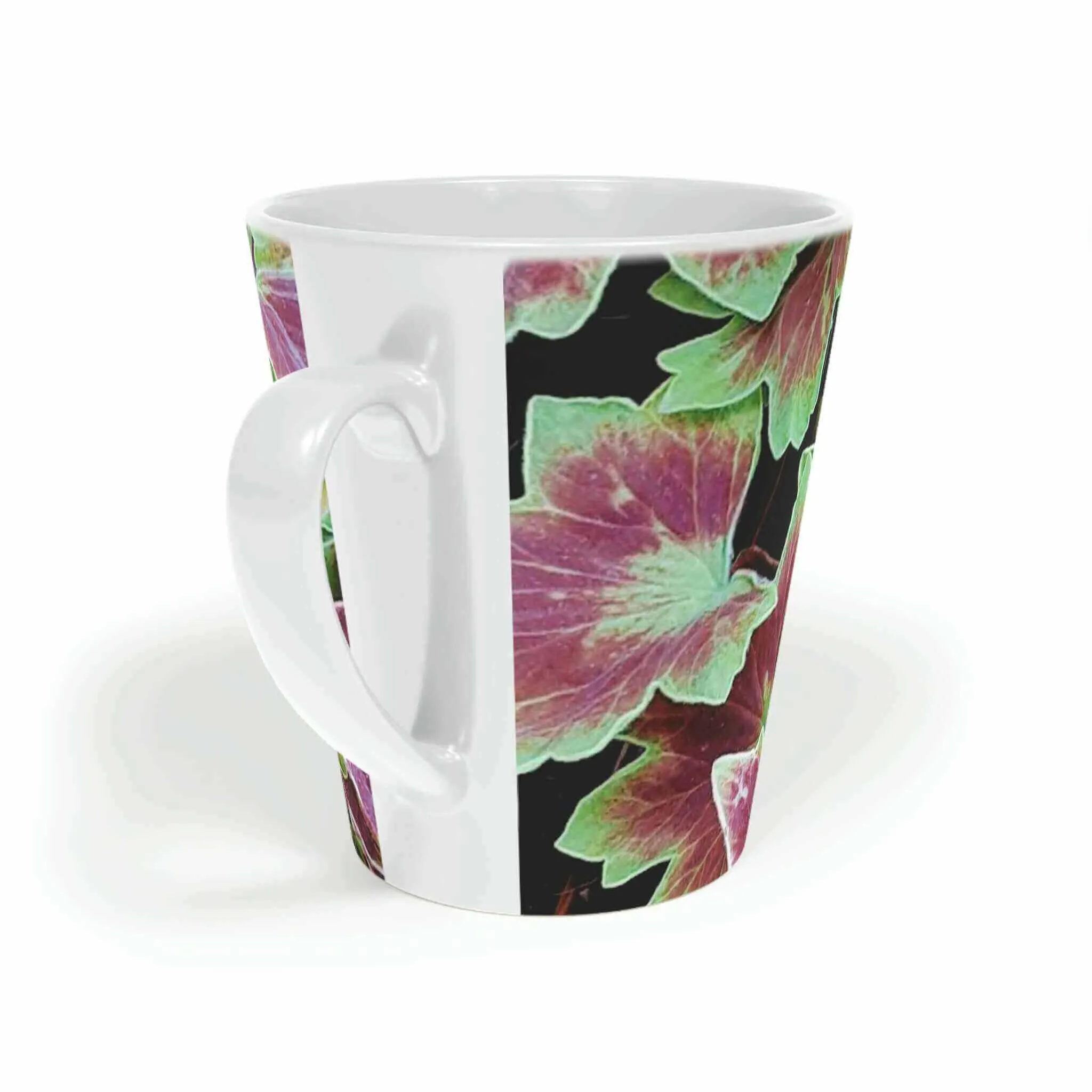 Our Geranium Latte Mug, 12oz