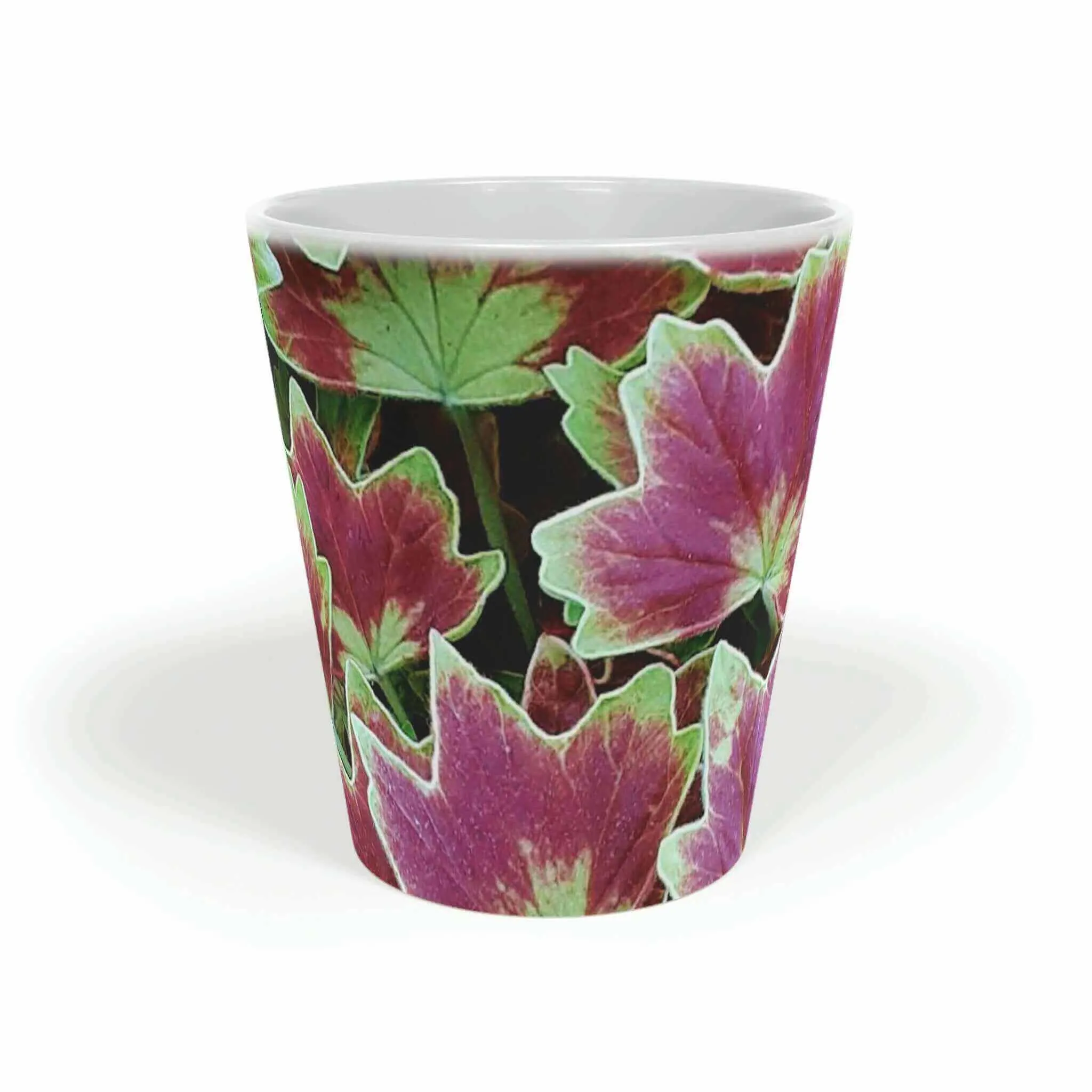 Our Geranium Latte Mug, 12oz