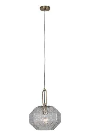 Parma Pendant Light Metal and Glass