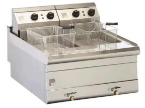 Parry NPDF6 Double Electric Table Top Fryer