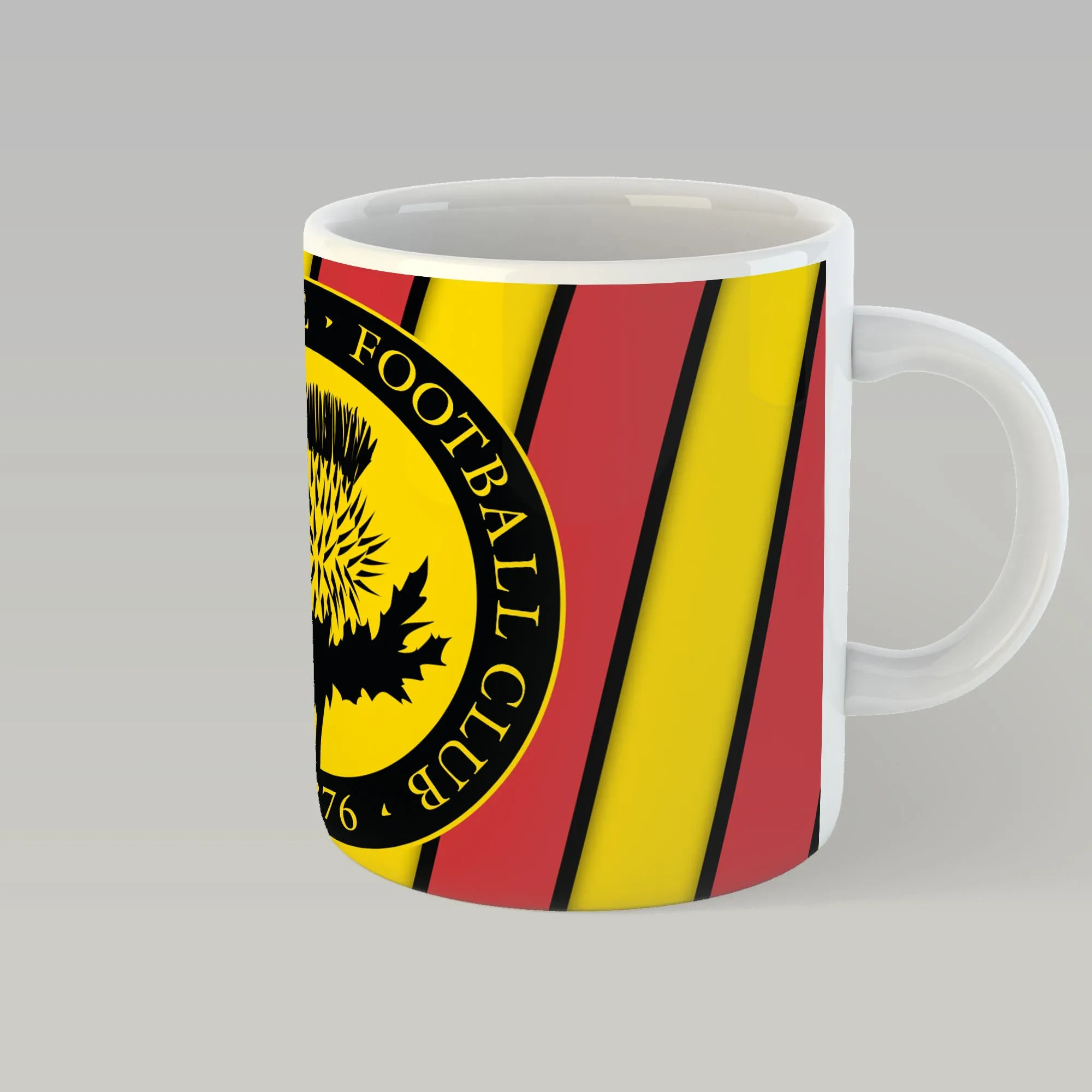 Partick Thistle Stripes Mug