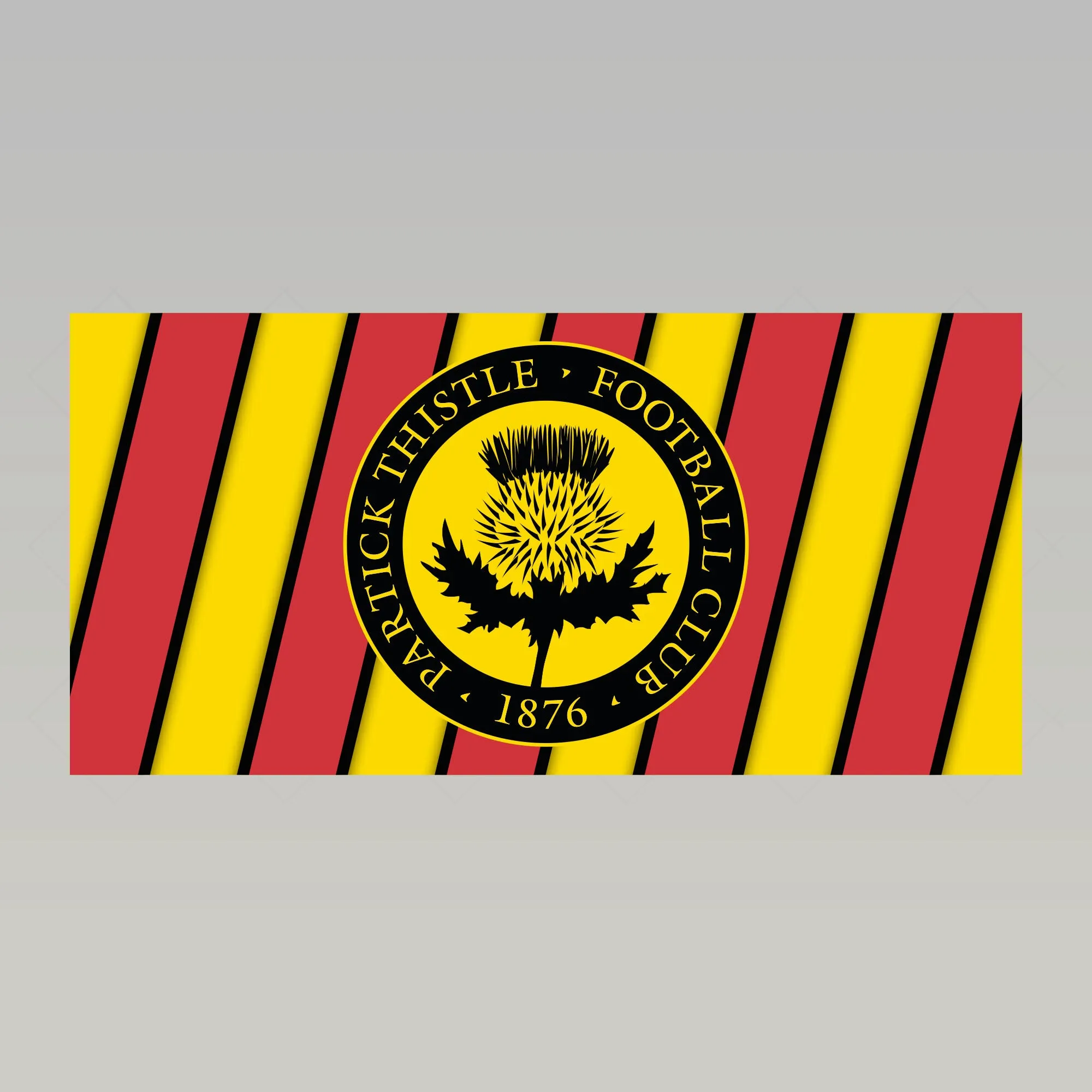 Partick Thistle Stripes Mug