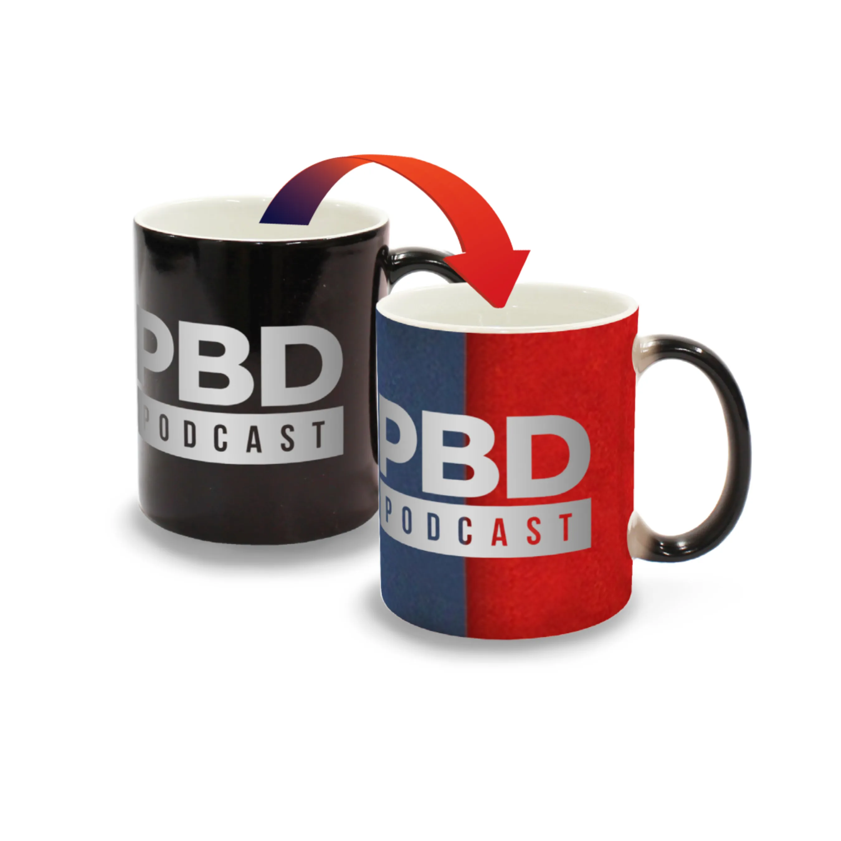 PBD Podcast Color Changing Mug