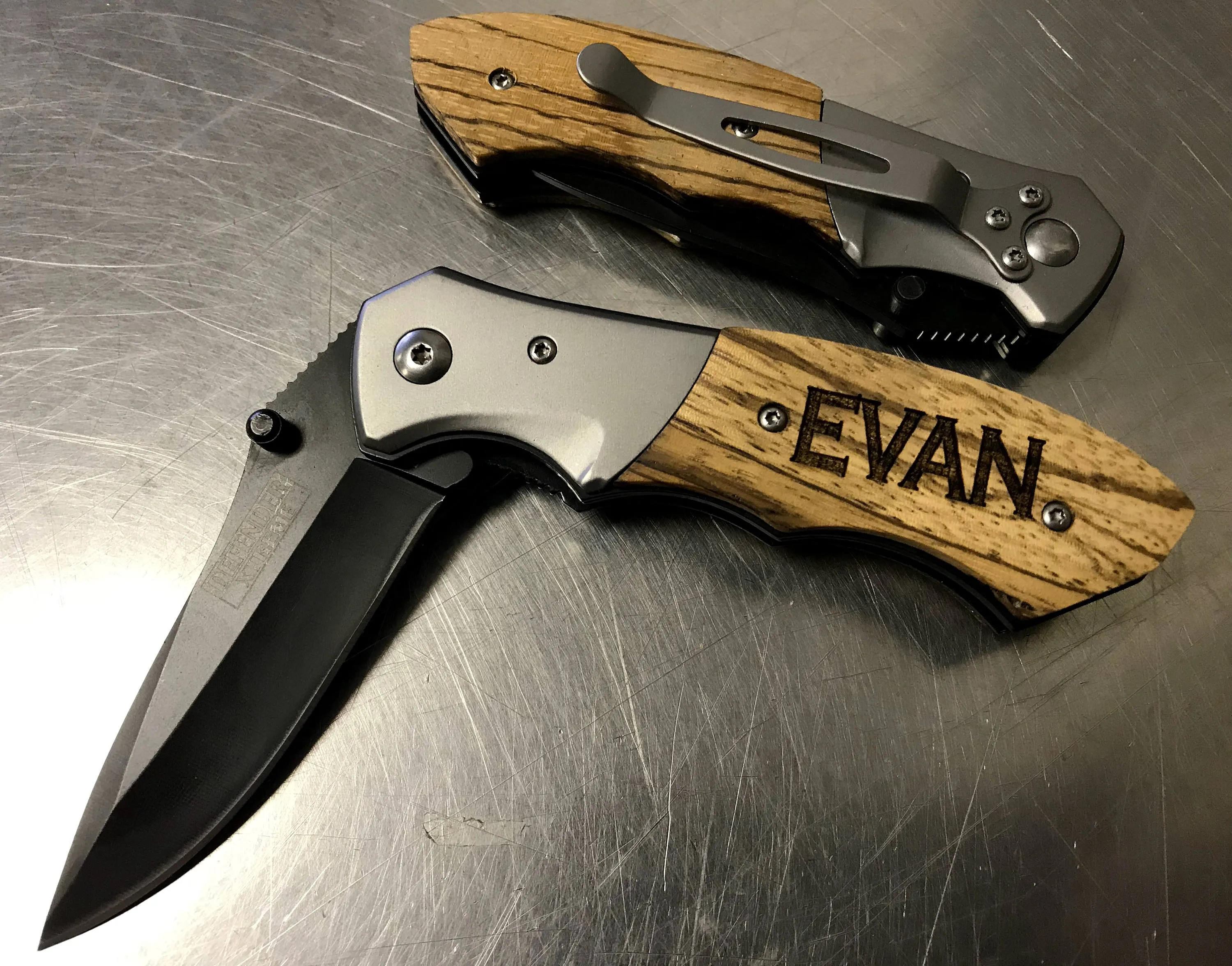 Personalized Defender Knife