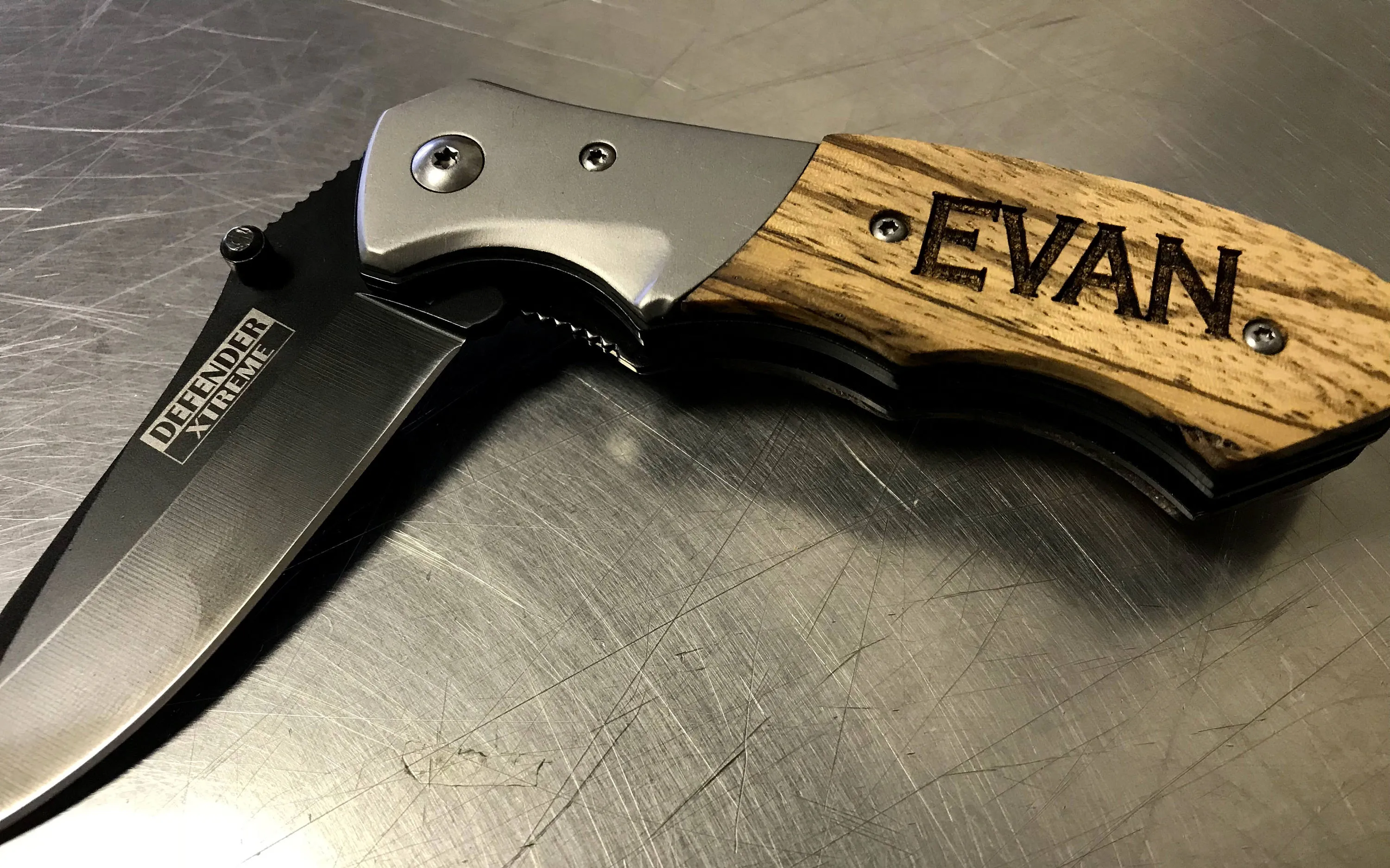 Personalized Defender Knife