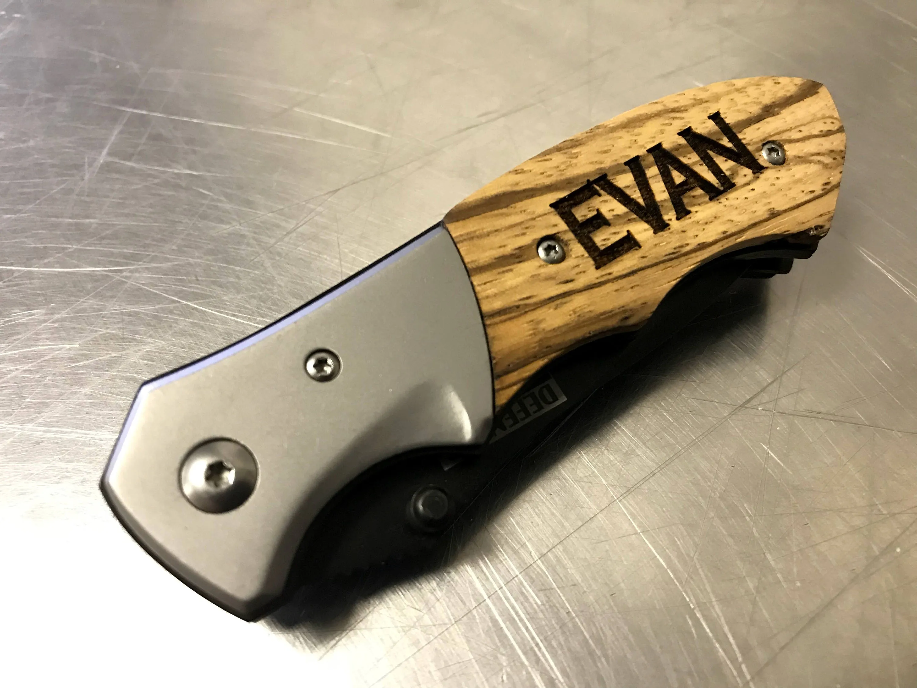 Personalized Defender Knife