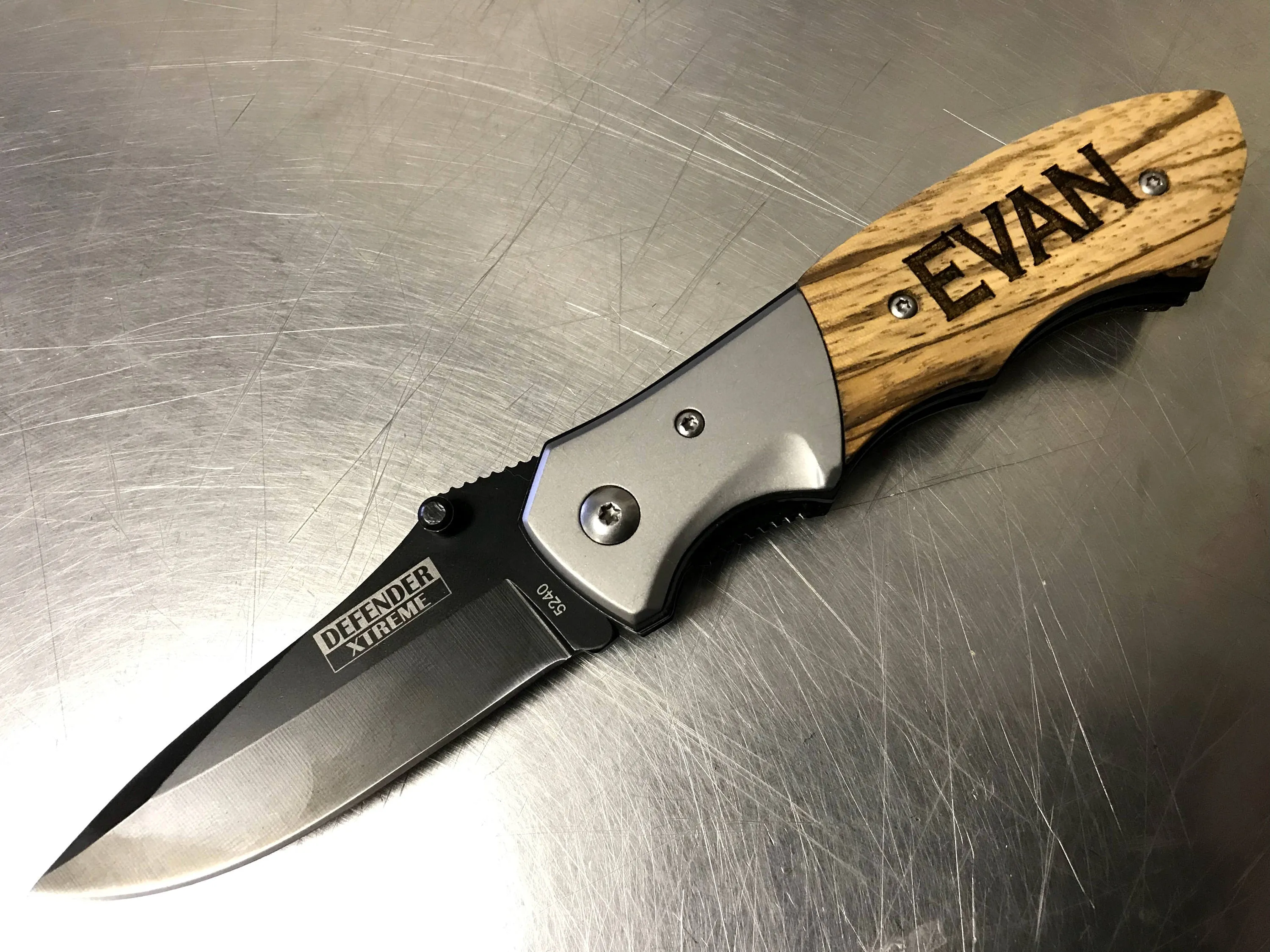 Personalized Defender Knife