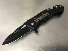 Personalized Tactical Knife