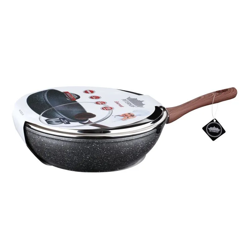 Peterhof PH-25325-30; Wok with lid, Aluminum &#8203;30cm