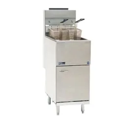 Pitco 35C S Economy Tube Fired Fryer, Liquid Propane, 35 lb. cap.