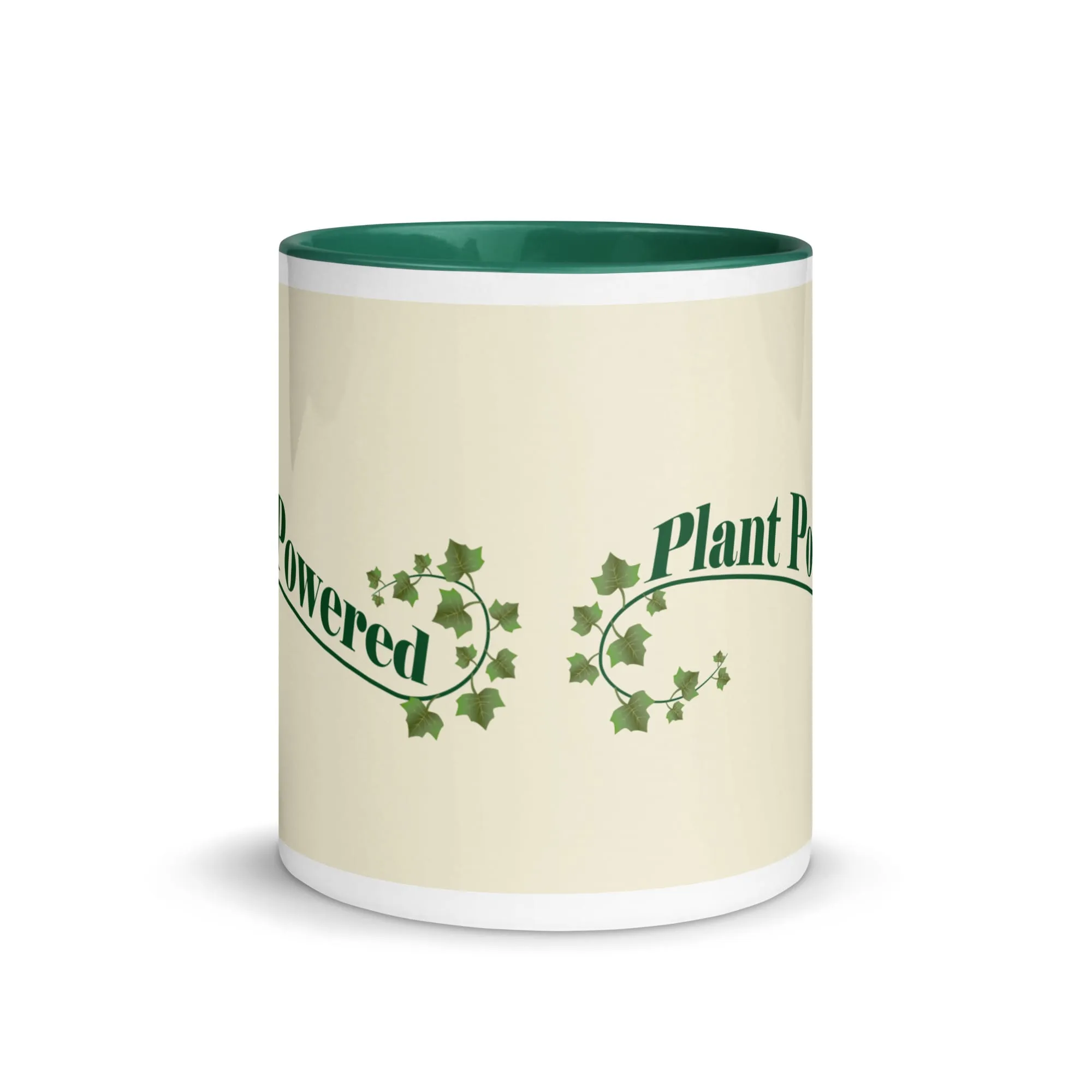 Plant Powered Mug - Eco-Friendly Green Ceramic Mug