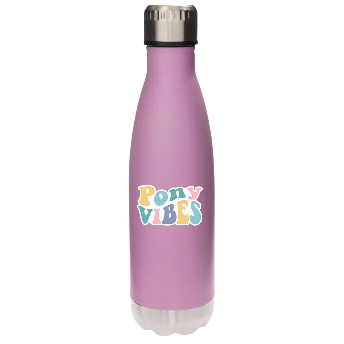 Pony Vibes Stainless Steel Water Bottle