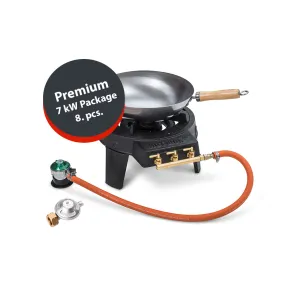 PREMIUM HOT WOK ORIGINAL 7 kW - 8 pcs.