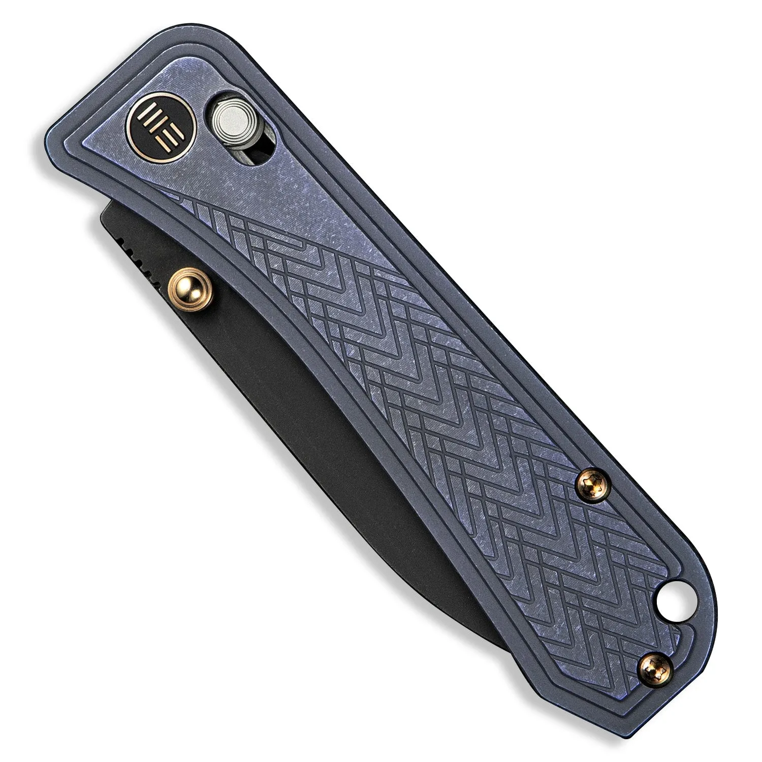 PREORDER: Bougie Banter Pocket Knife - Blue Titanium - S45VN