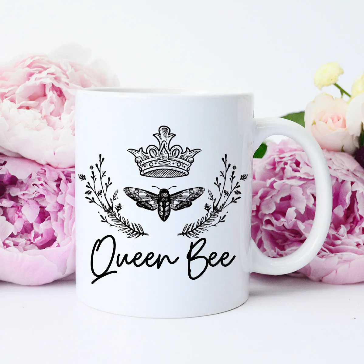 Queen Bee Mug, Queen Mug, Motivational Mug