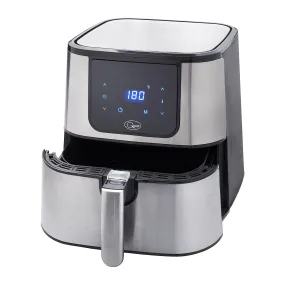 Quest 5.5L Digital Air Fryer/Removable Basket/Energy Efficient/Non-Stick/Adjustable Temperature & 60 Min Timer/Easy Digital Display/Oil Free Air Fryers