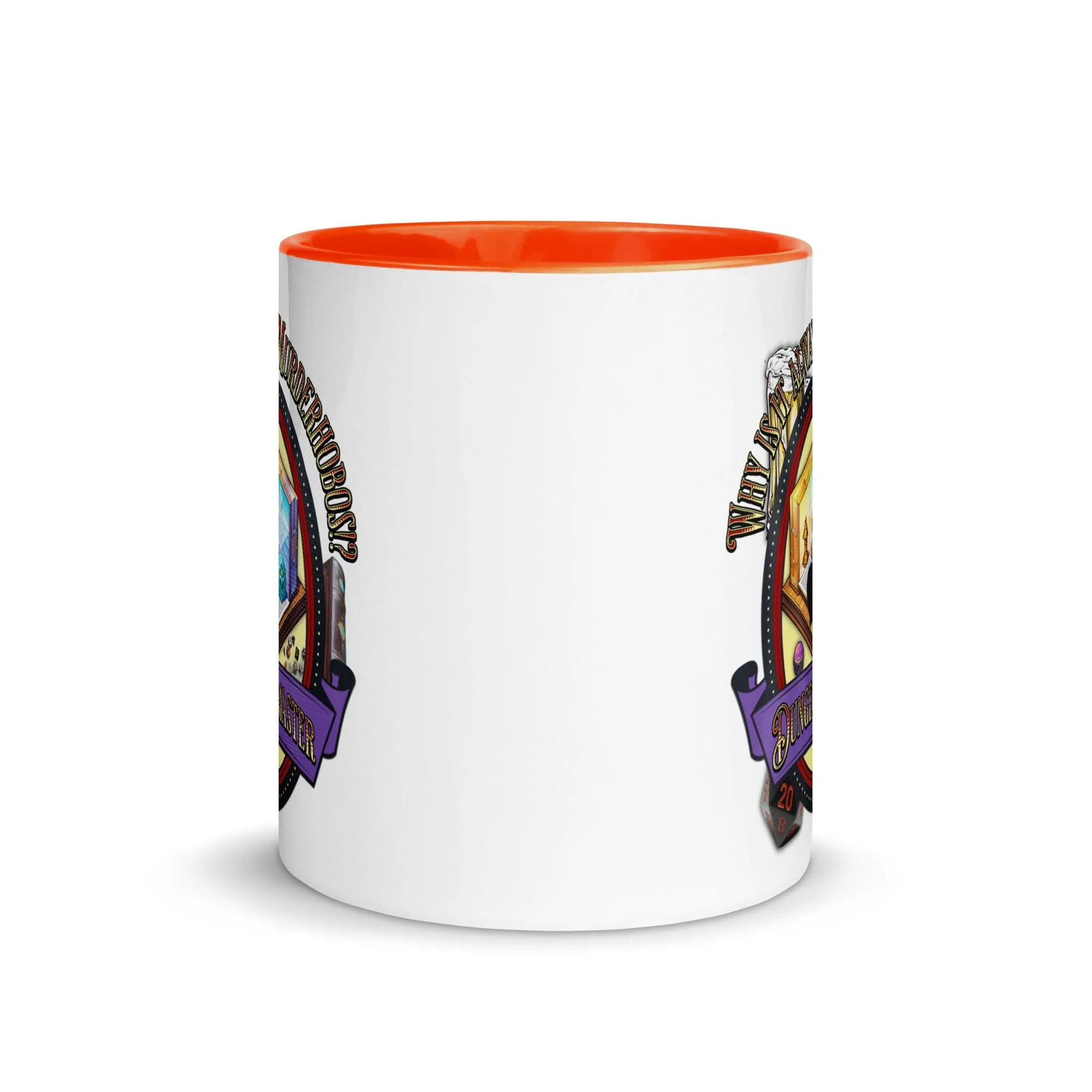 "Why is it always Murderhobos!?" Dungeon Master Two-Toned Color Mug