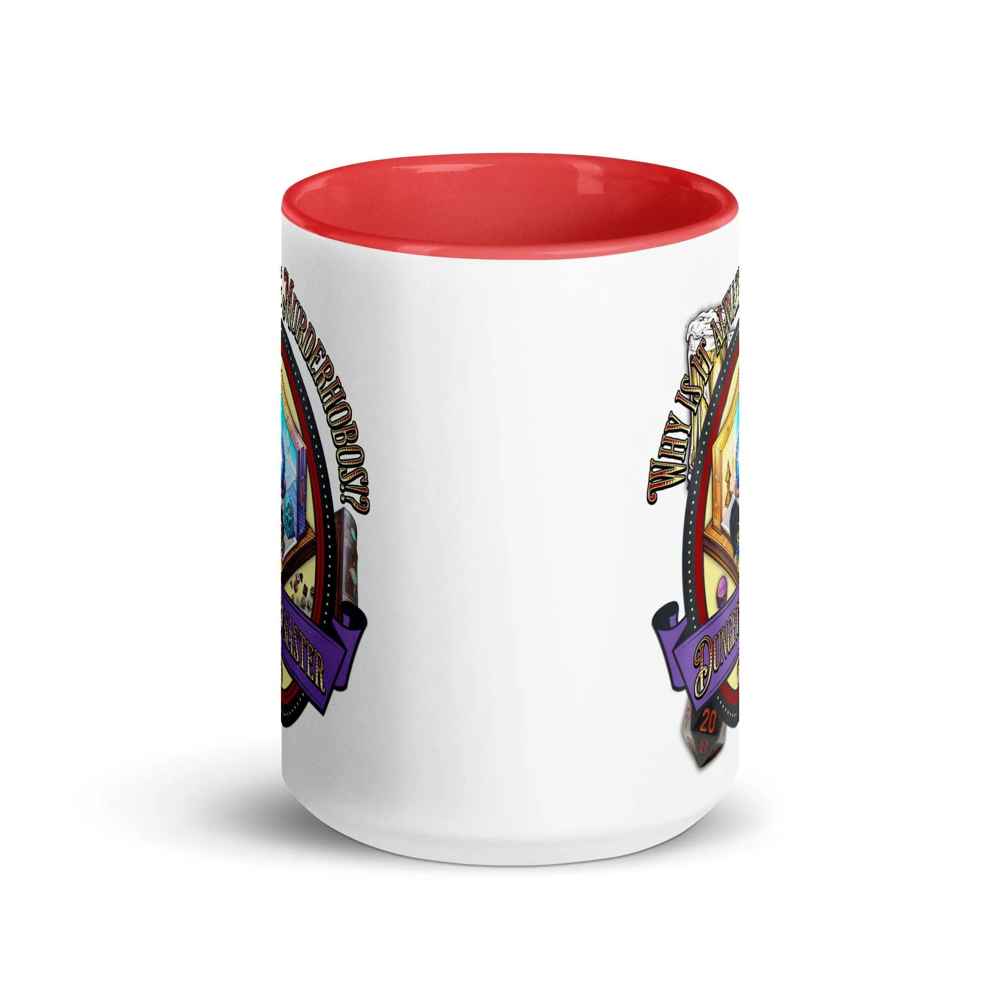 "Why is it always Murderhobos!?" Dungeon Master Two-Toned Color Mug