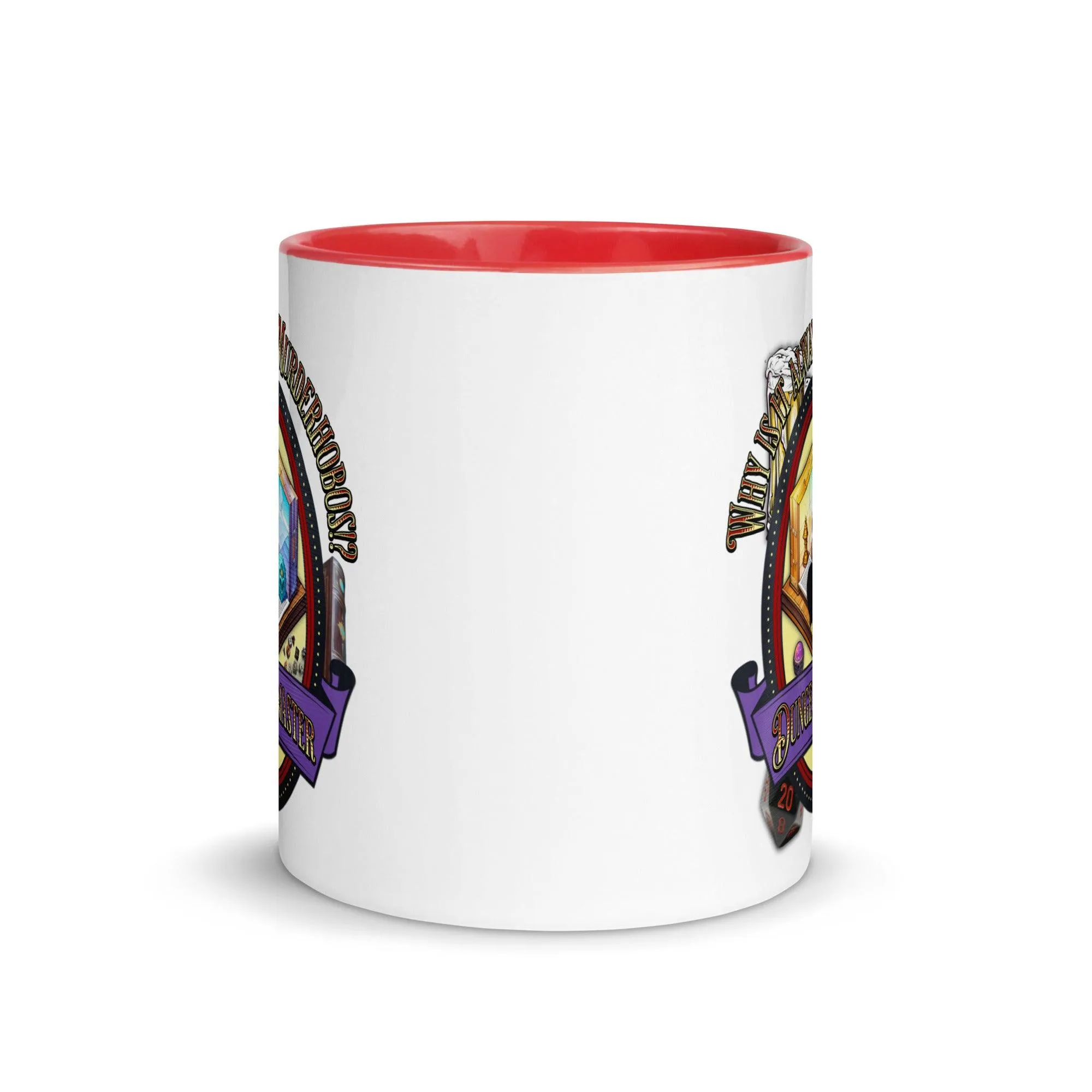 "Why is it always Murderhobos!?" Dungeon Master Two-Toned Color Mug