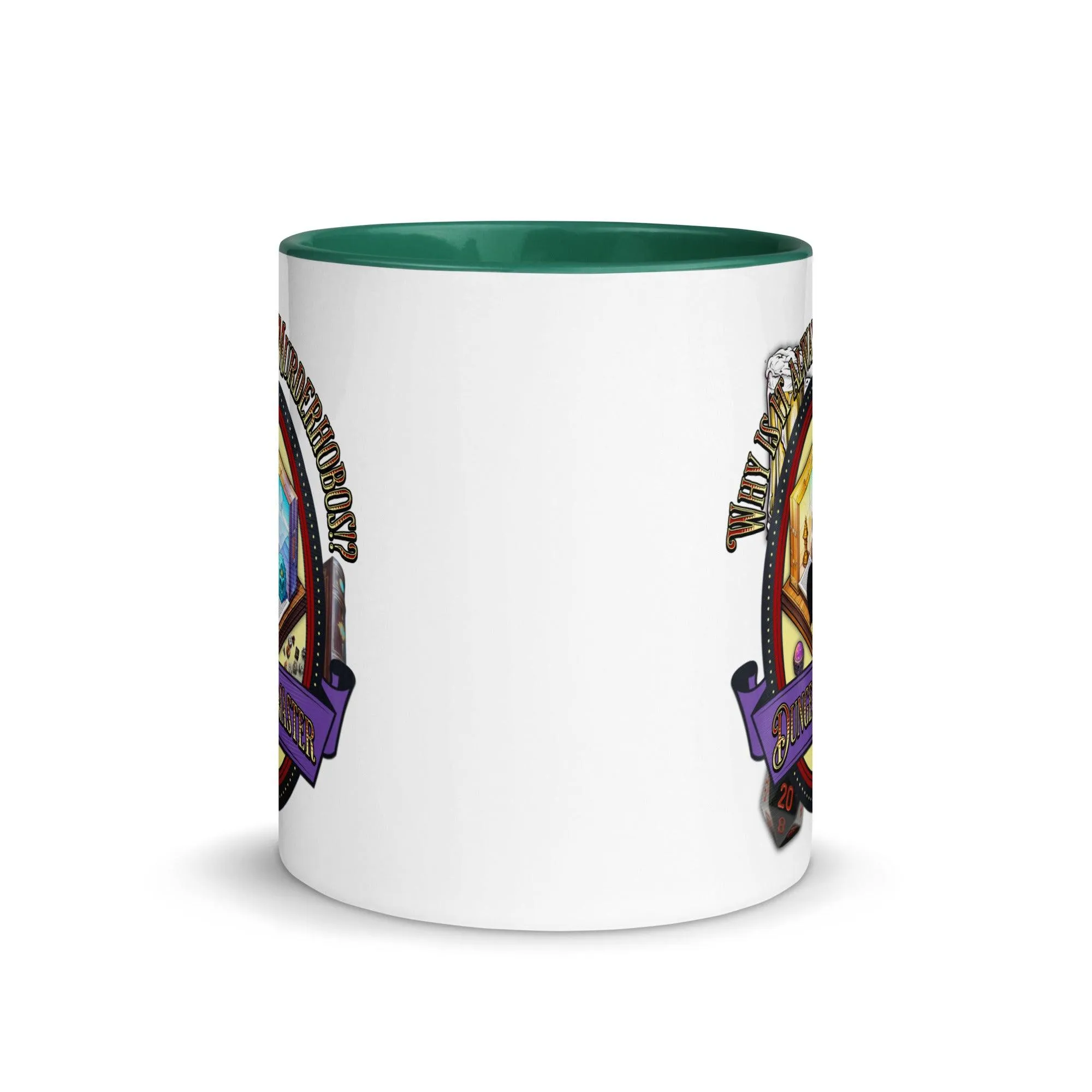 "Why is it always Murderhobos!?" Dungeon Master Two-Toned Color Mug