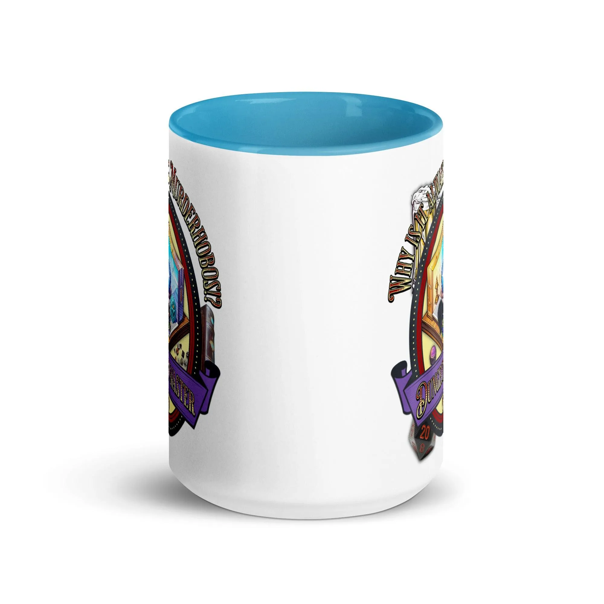 "Why is it always Murderhobos!?" Dungeon Master Two-Toned Color Mug